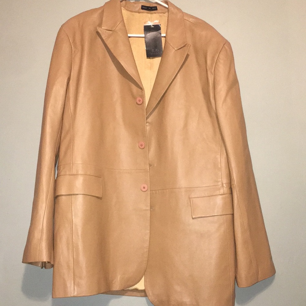 BC BG men’s leather coat
